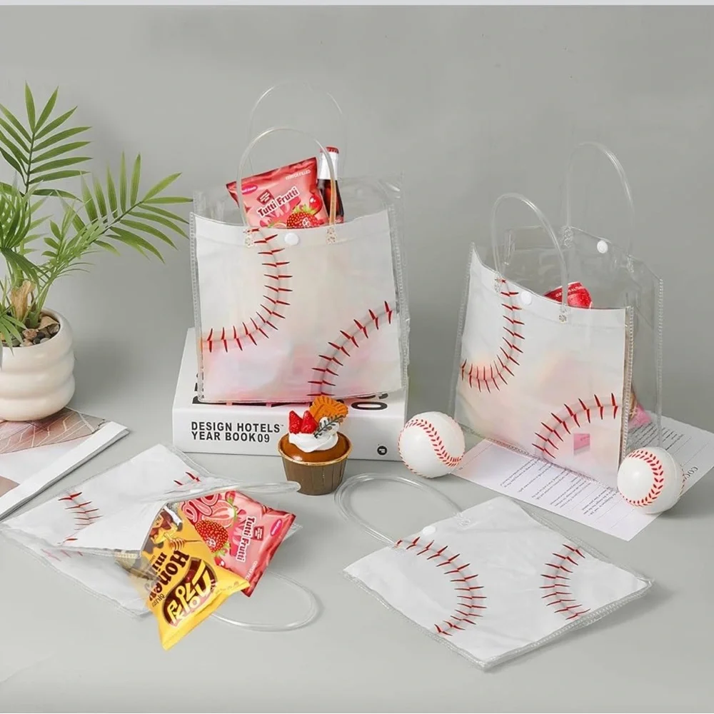 Baseball Themed Party Favor Bags 20 Count Pack
